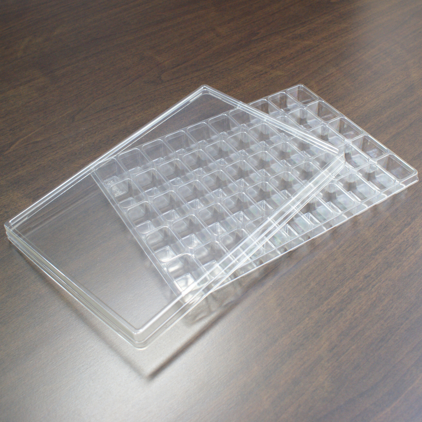 コレクションケース（50マス） T-001-50 | 工業用・仕切りトレー