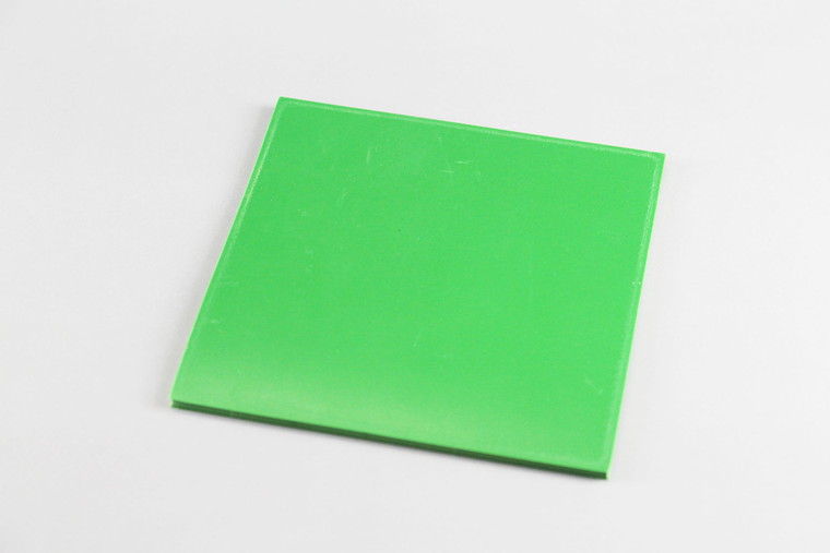 NRシート（天然ゴムシート） 緑 A4サイズ(210mm×297mm) 【厚み3mm～5mmまで指定可能】